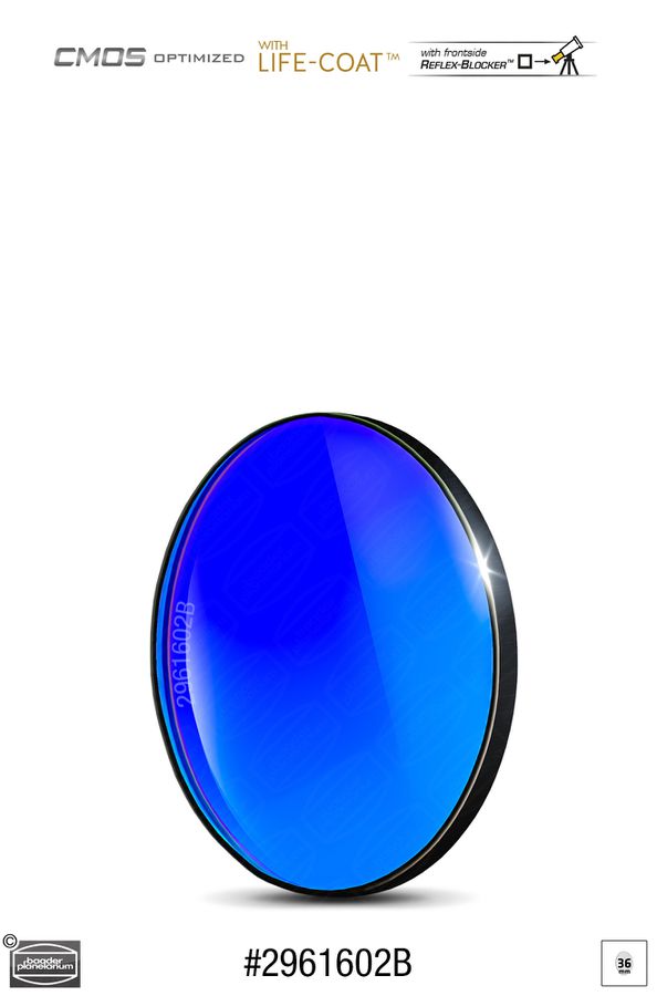 RGB-B 36mm Filter  CMOS-optimized