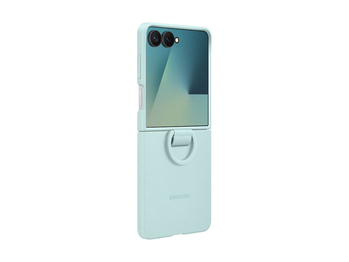 Samsung Flip 7 Ring Case Mint