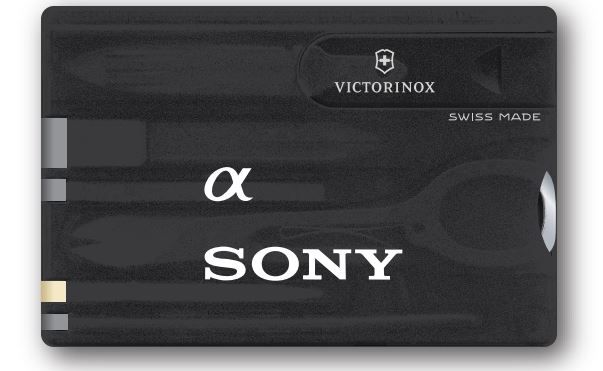 SonyAlpha Victorinox / SwissCardClassic