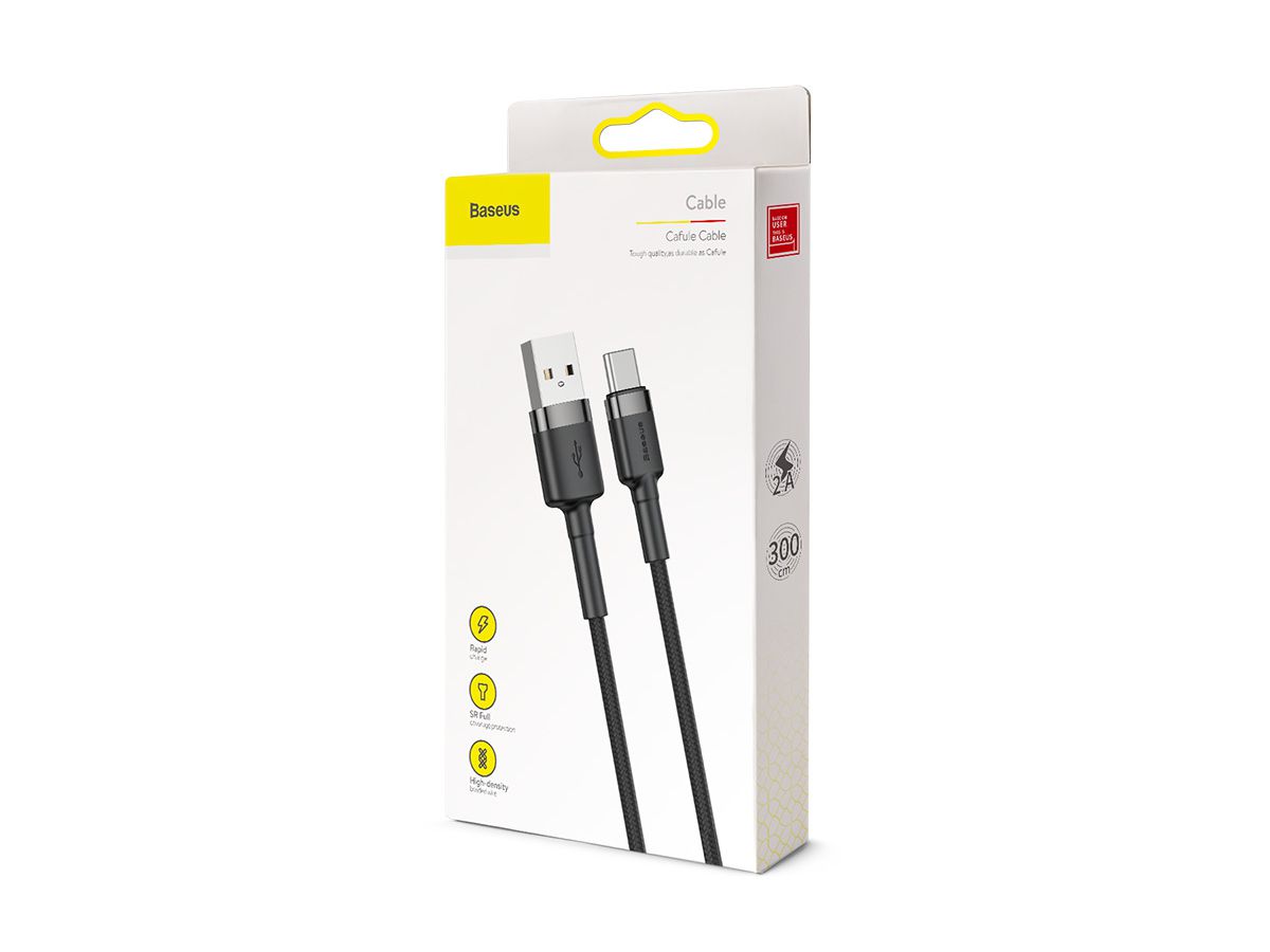 Baseus USB-A to USB-C 3m Fast Charging