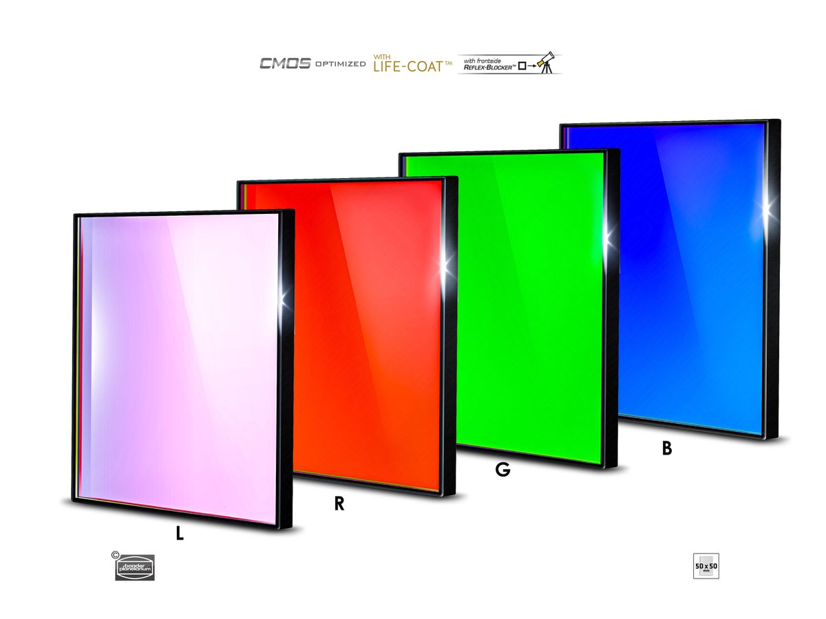 LRGB 50x50mm Filterset  CMOS-optimized