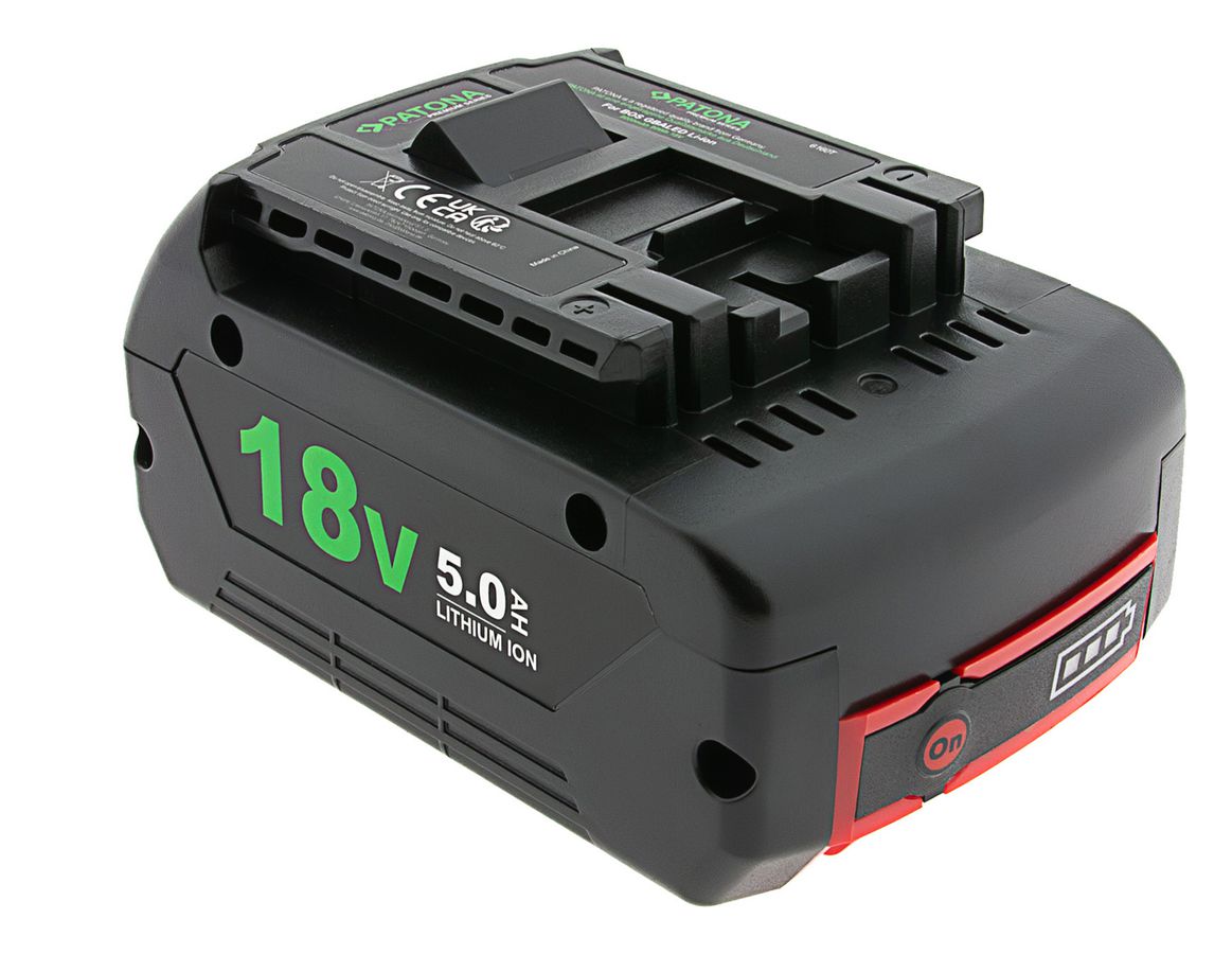 Patona Akku Bosch GBA 18V 5.0Ah LED
