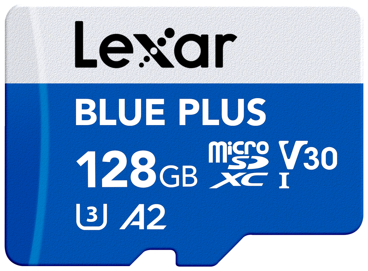 Lexar microSDXC 100MB/s Blue Plus 128GB