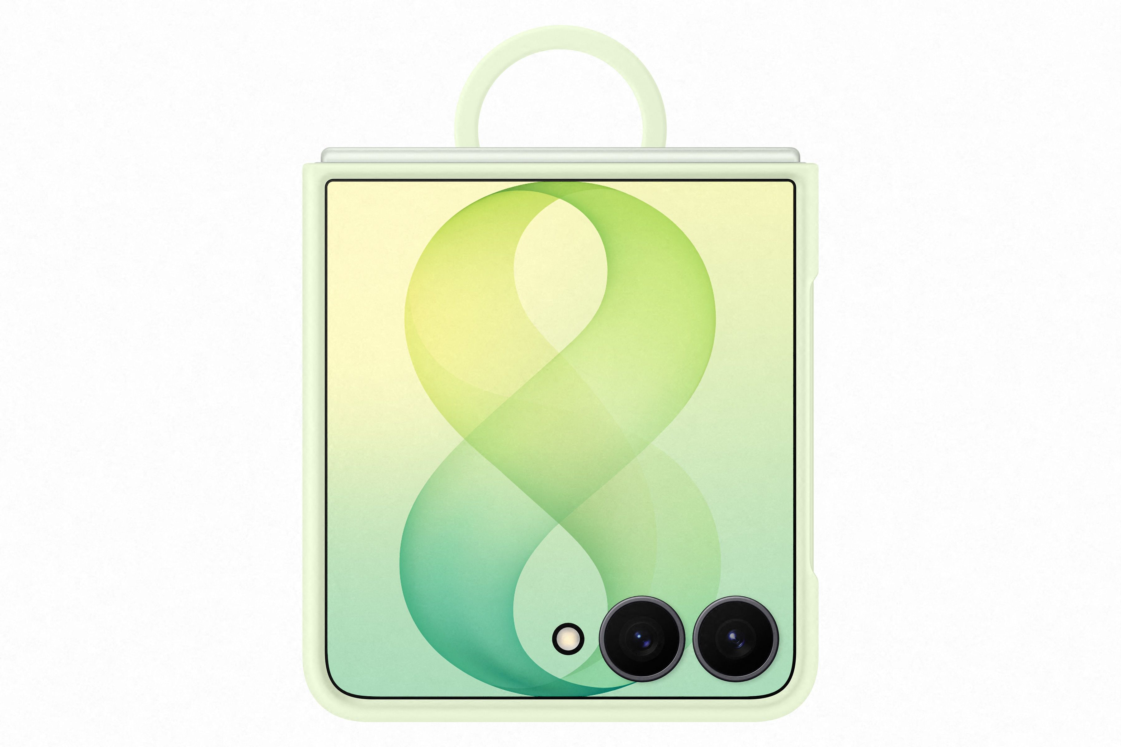 Samsung Flip 8 Silic Ring Magnet Mint