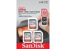 SanDisk Ultra 120MB/s SDHC 32GB 3Pk. U1