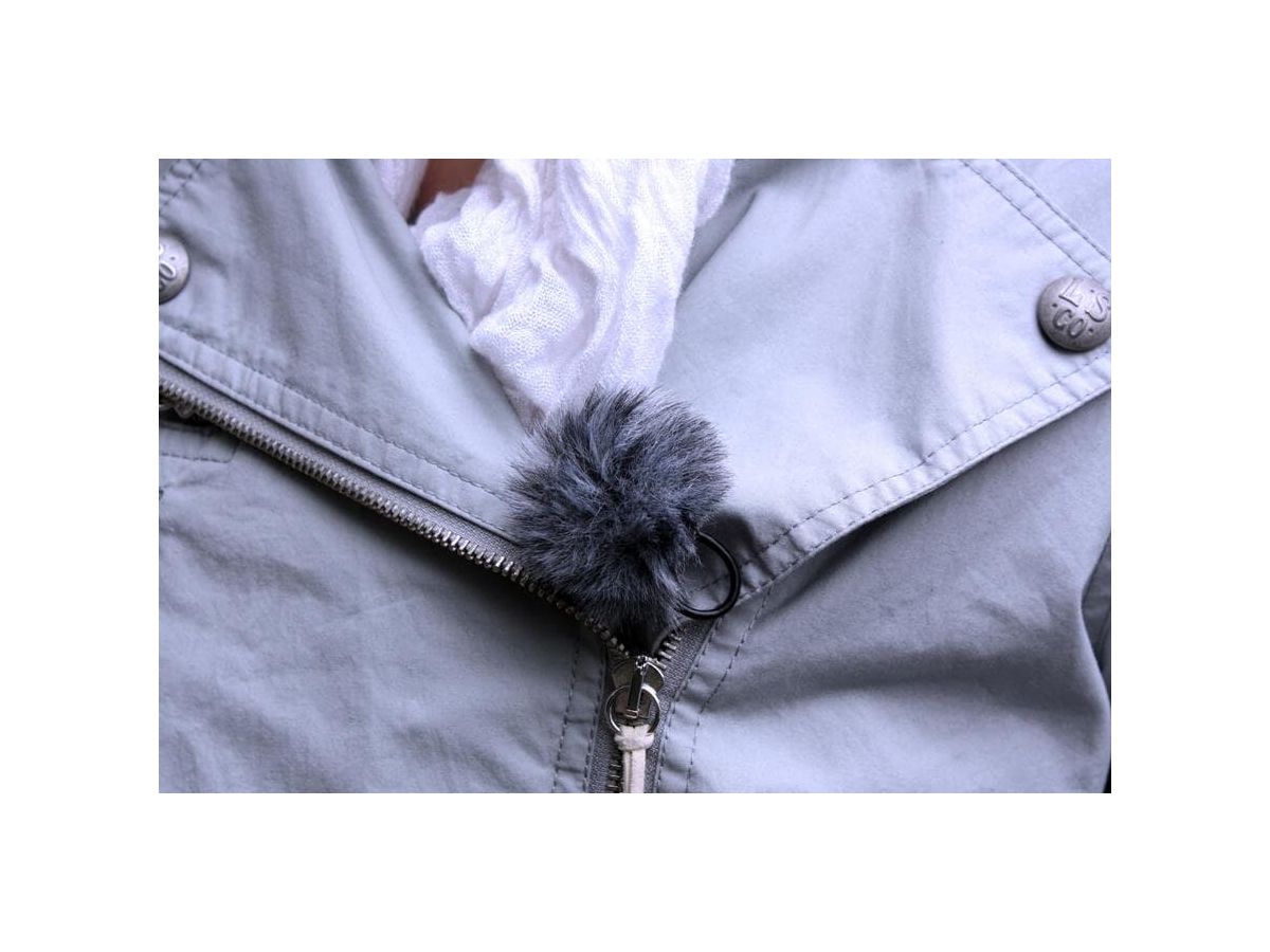 Rycote Single Lav Windjammer Grey