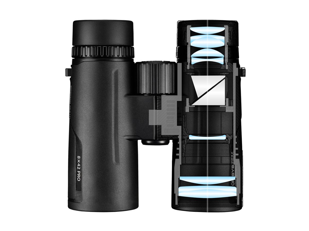 OM System 8x42 PRO inkl. Tasche