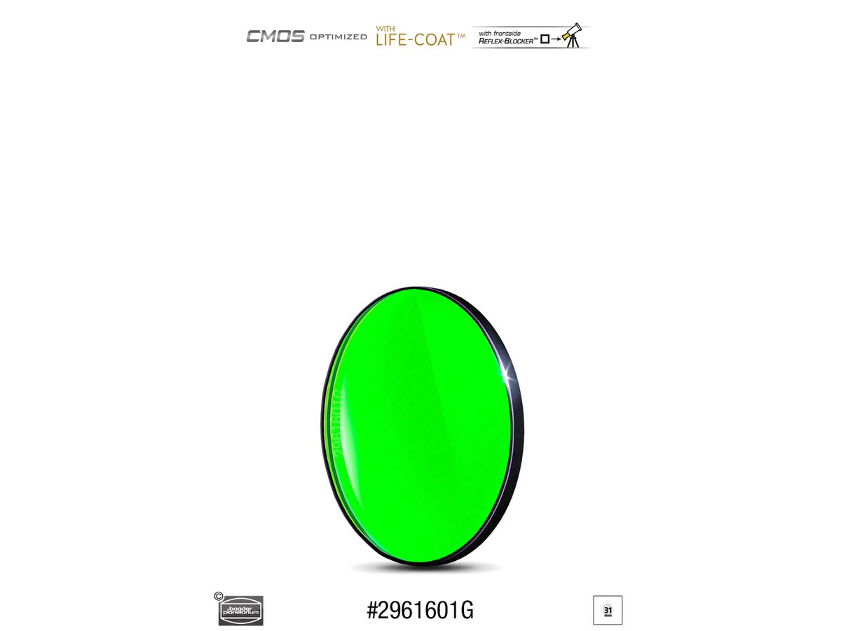 RGB-G 31mm Filter  CMOS-optimized