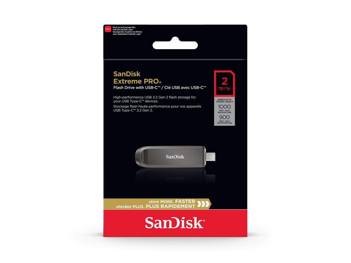 SanDisk Extreme PRO USB-C 3.2 2TB