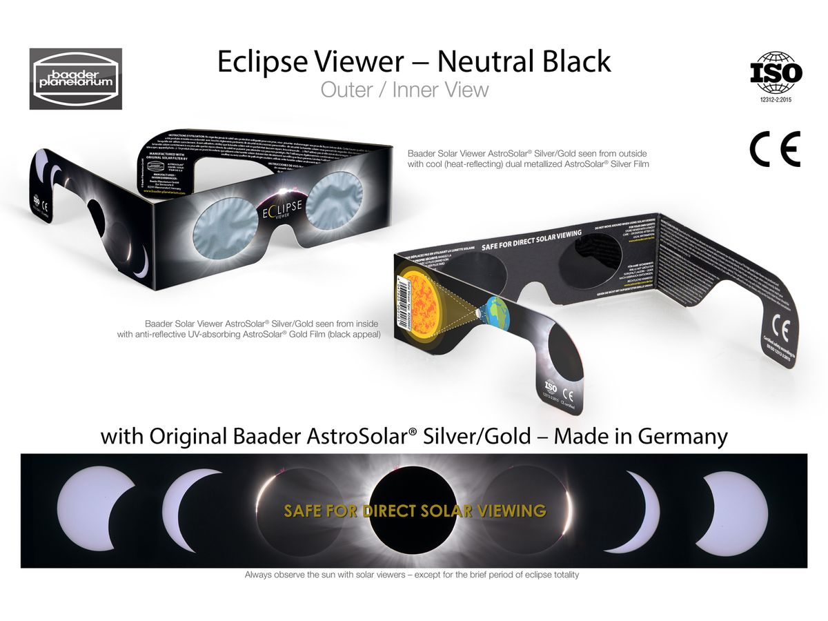 Baader AstroSolar Viewer 100pcs Black