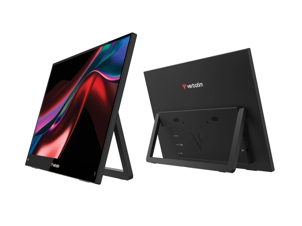 Verbatim Touchscreen Monitor 15.6" Light