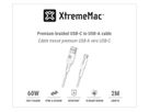 XtremeMac USB-C to USB-A 60W 2m