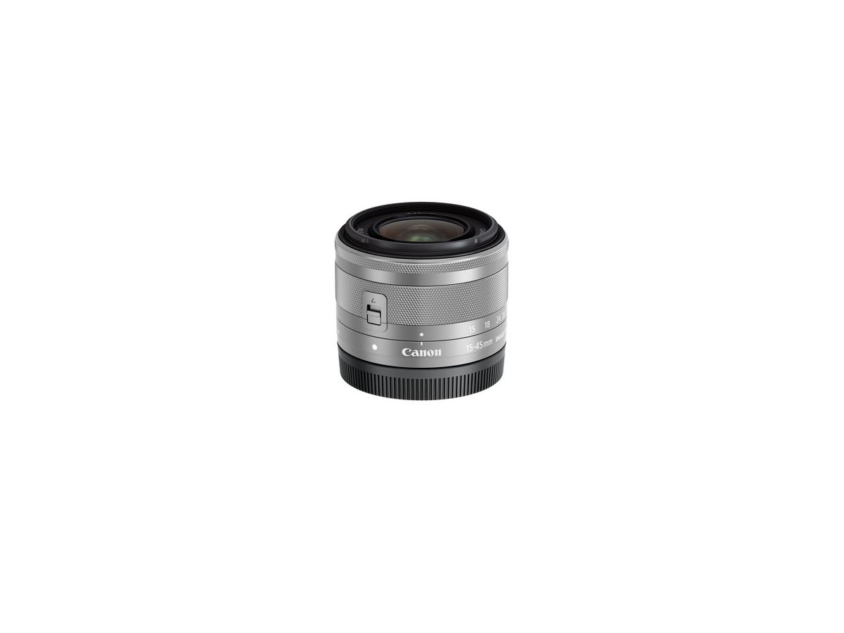 Canon EF-M 15-45mm f/3.5-6.3 IS STM Argent