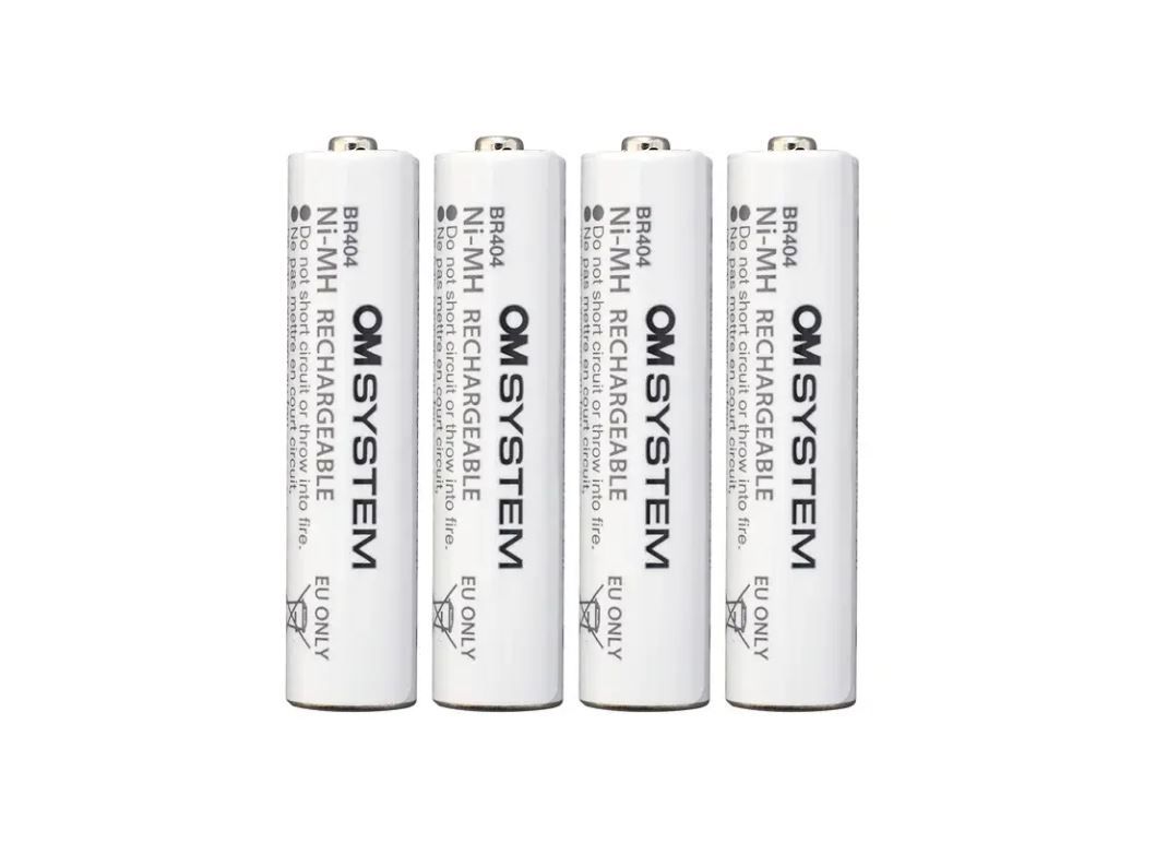 OM System BR-404 Ni-MH 2 Rech. Batteries