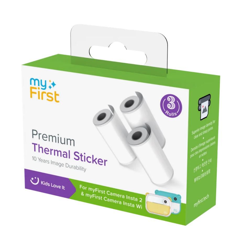 myFirst Premium Thermal Sticker White
