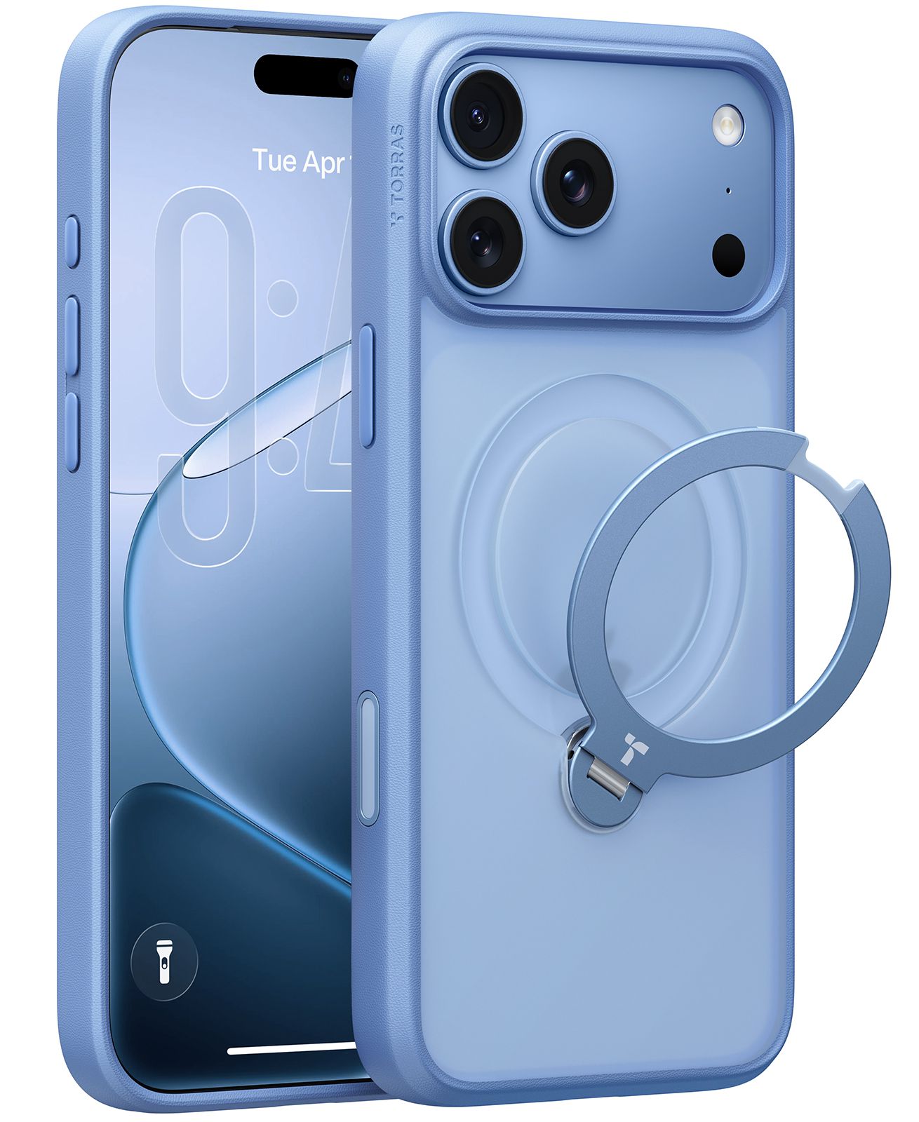 Torras Ostand Spin iPhone 18 Pro Blue