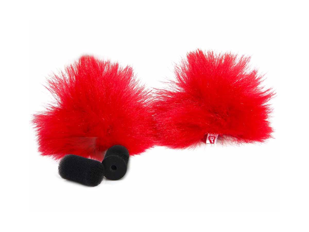 Rycote Pair Lav Windjammer Red