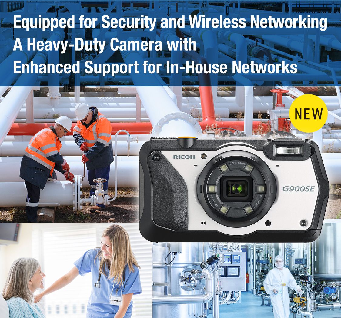 Ricoh G900SE pearl/white