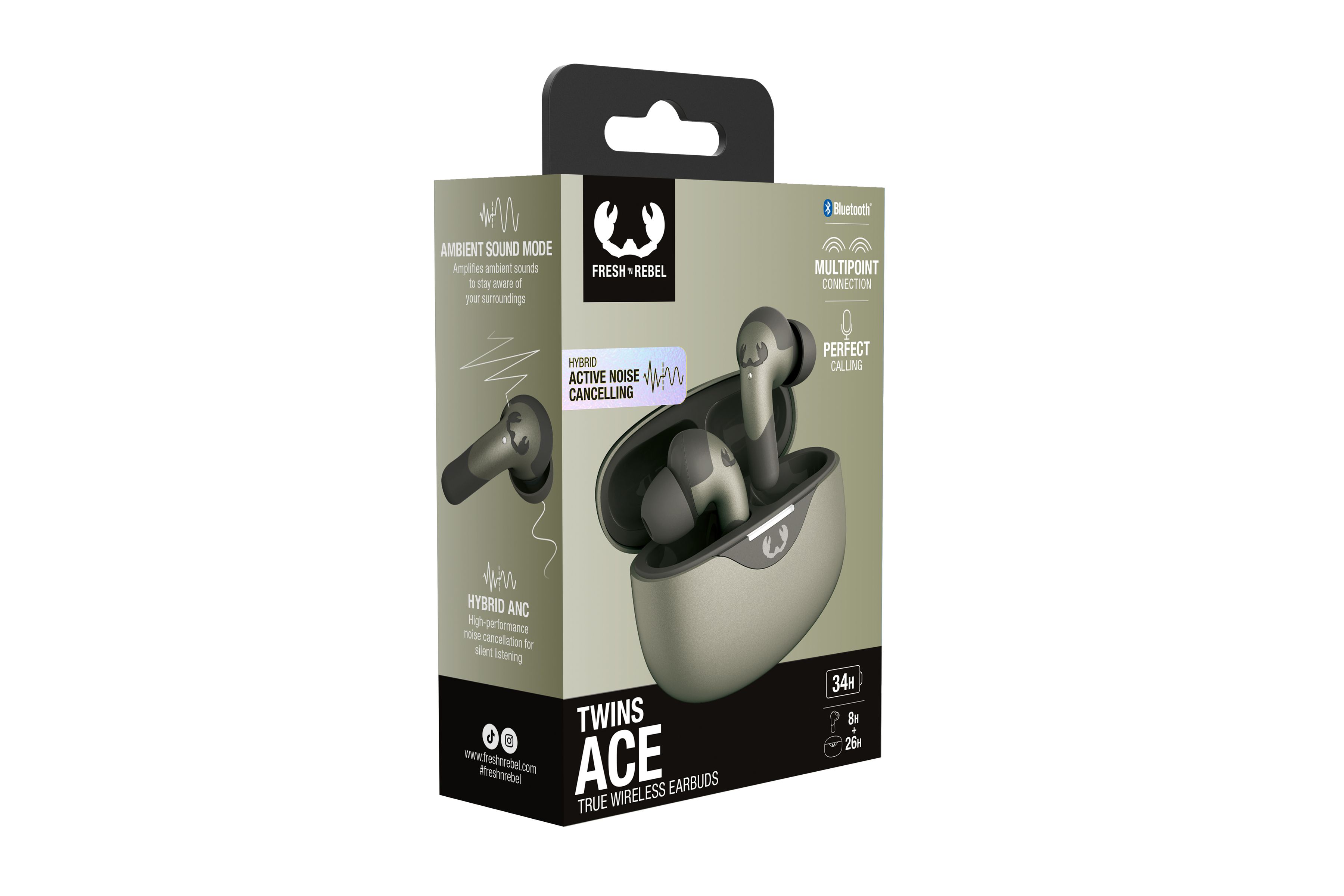 Fresh 'n Rebel Twins Ace Dried Green