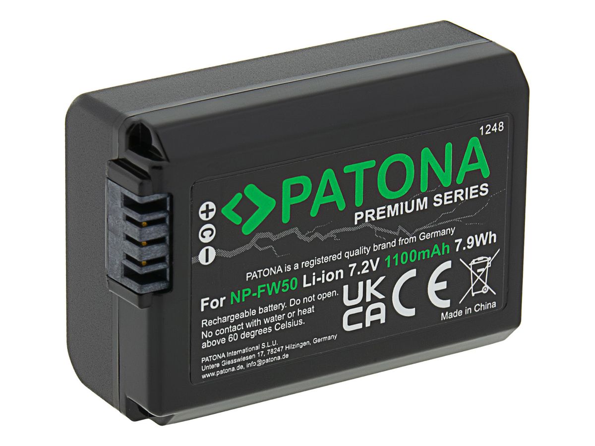 Patona Premium Akku Sony NP-FW50