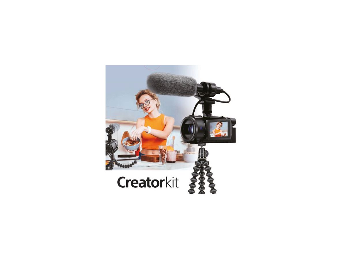 Sony FDR-AX53B 4K Camcorder Creator Kit