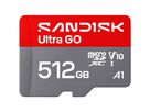 SANDISK Ultra GO 190MB/s microSDXC 512GB