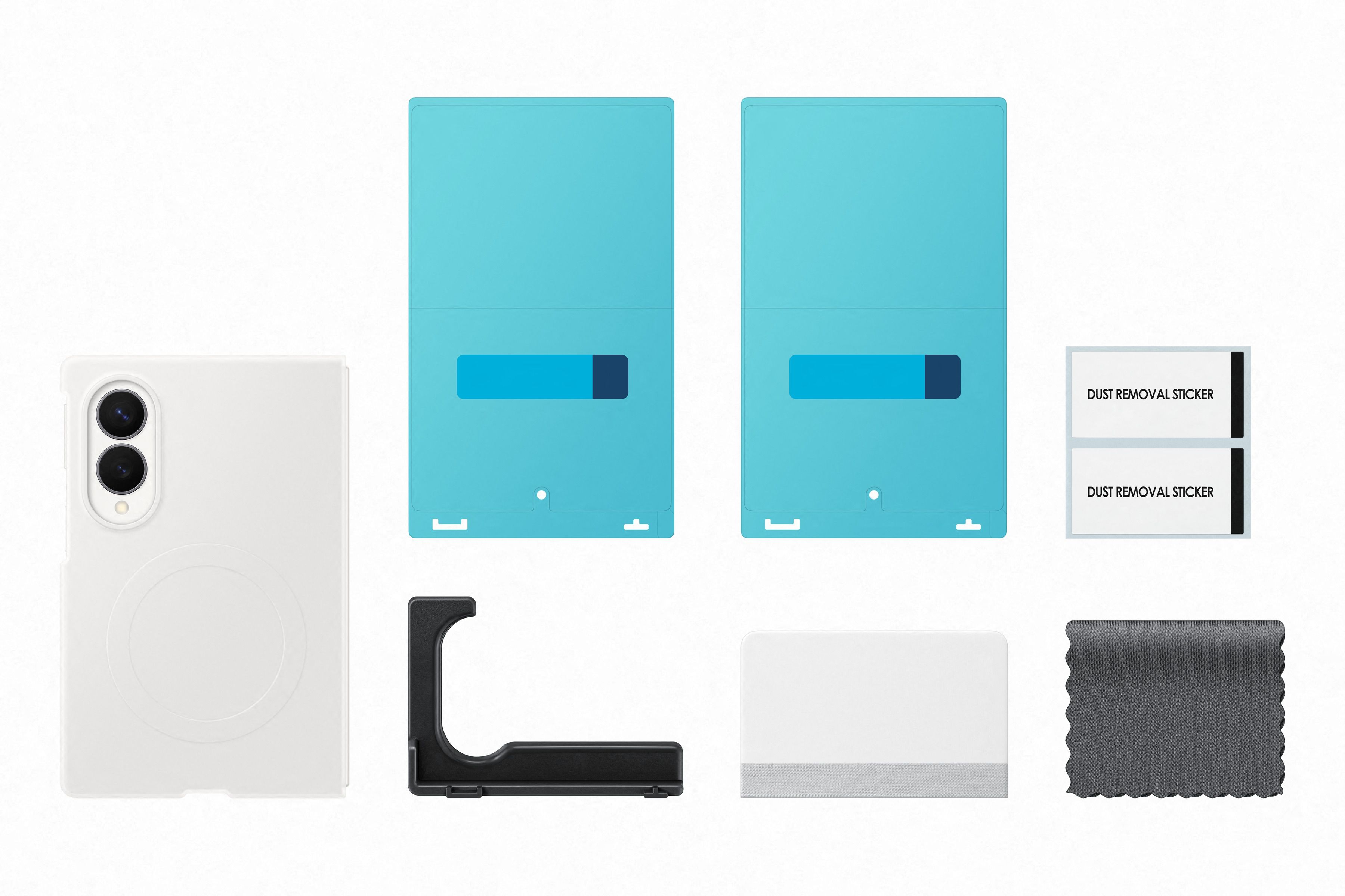 Samsung Fold 8 Silicone Magnet Cream