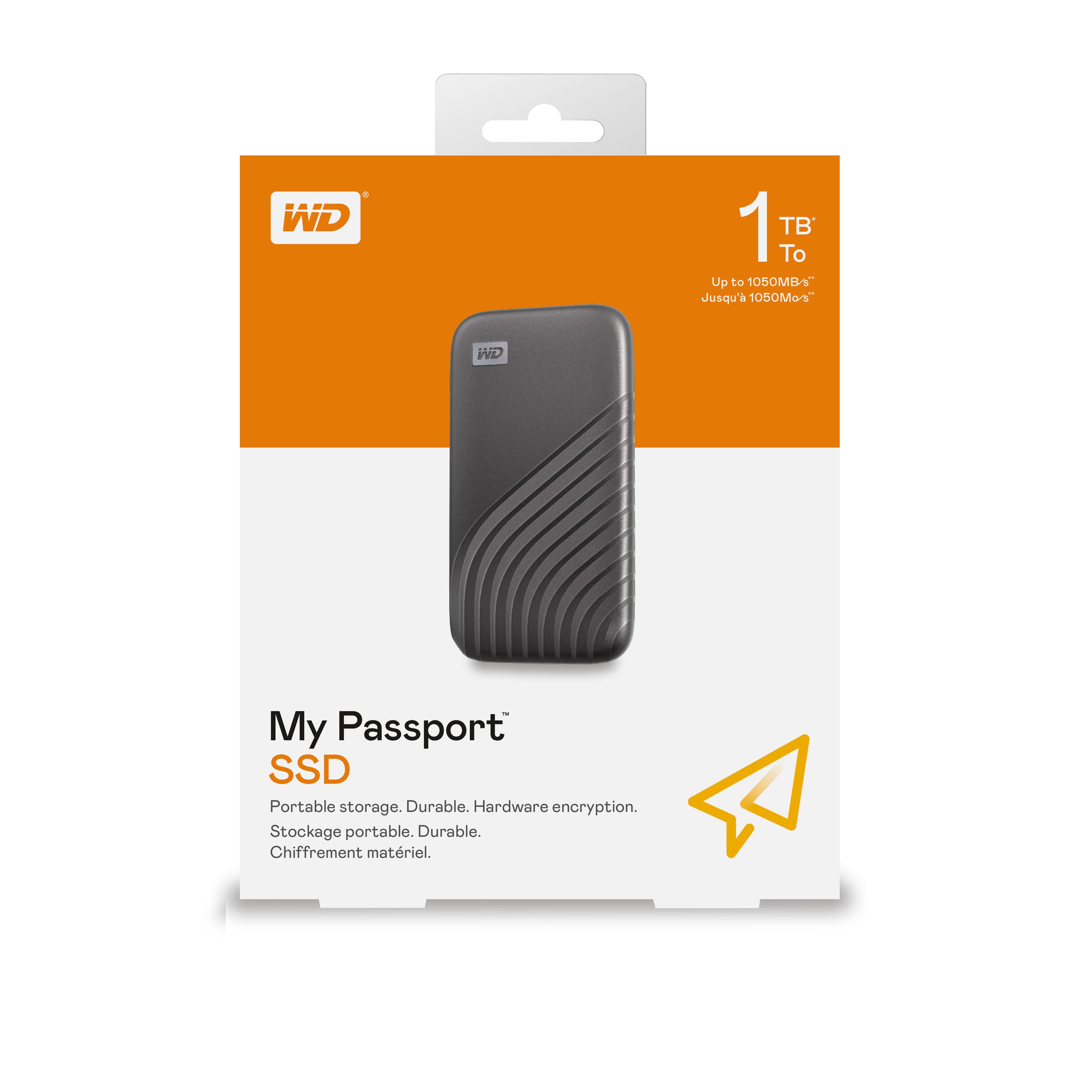 WD My Passport SSD 1TB space grey