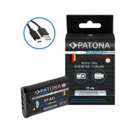 Patona Platinum Akku Sony BX1 USB-C