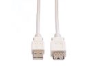 VALUE USB 2.0 Kabel, A-A, white (3.0 m)