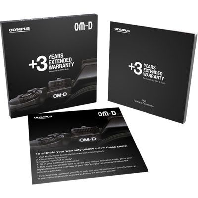 Olympus 3-Years-Extended-Warranty OMD