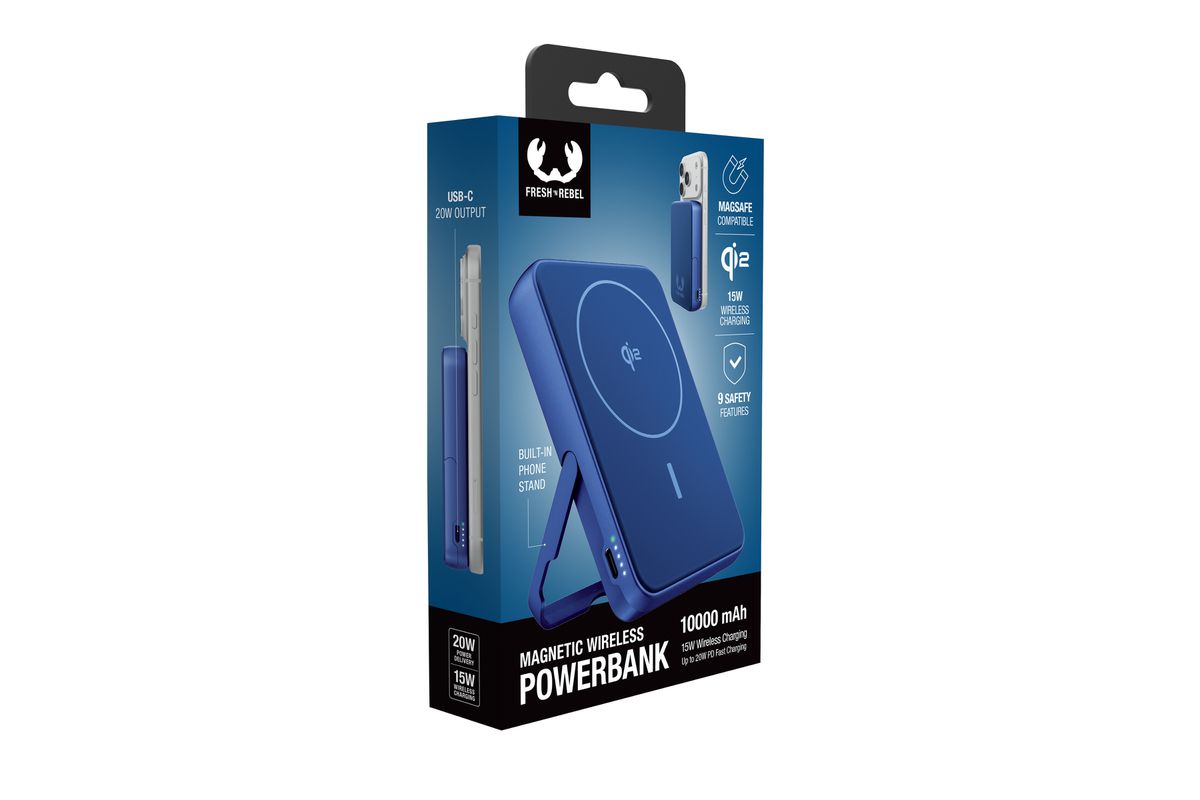 Fresh 'n Rebel Powerbank 10000 mAh Blue