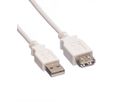 VALUE USB 2.0 Kabel, A-A, white (0.8 m)