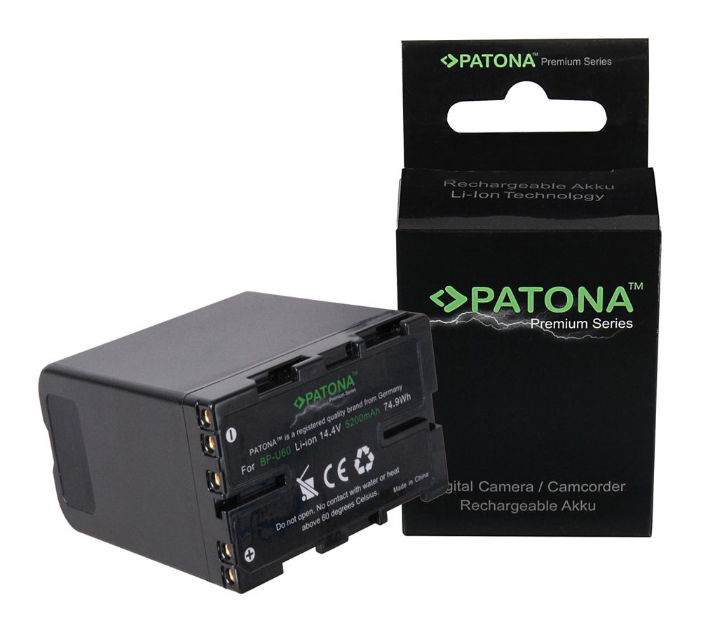 Patona Premium Batterie Sony BP-U60