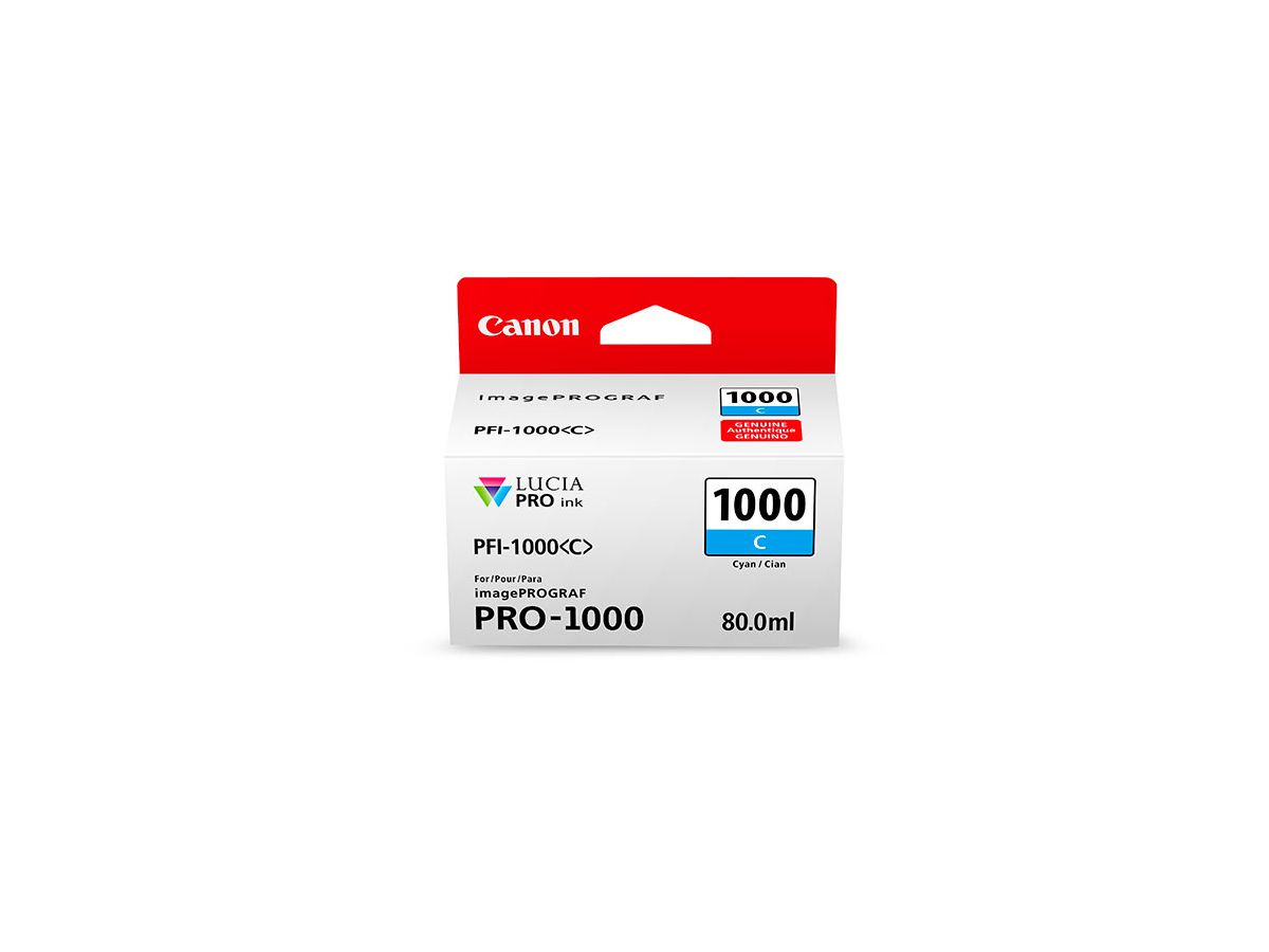 Canon Ink PFI-1000C Cyan