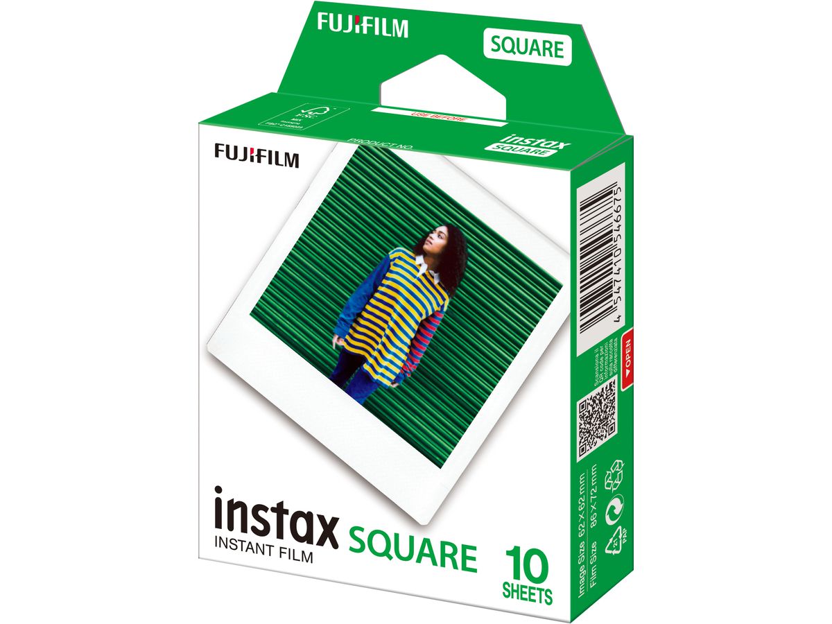 Fujifilm Instax Square 1 x 10 photos