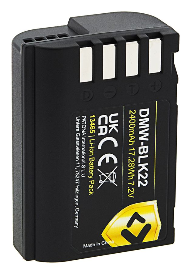 Patona Protect Akku Panasonic DMW-BLK22