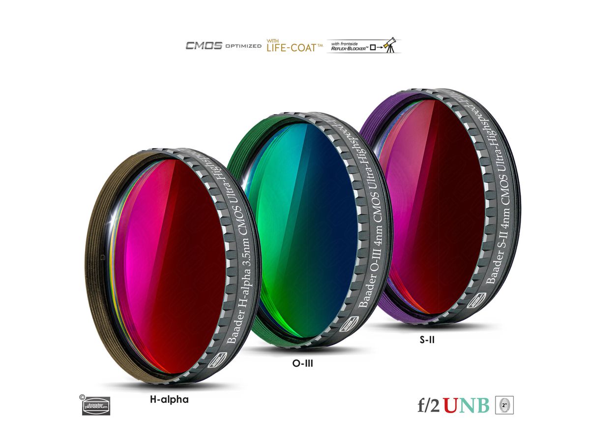 Baader Schmalband Satz 3.5/4nm 2" f/2