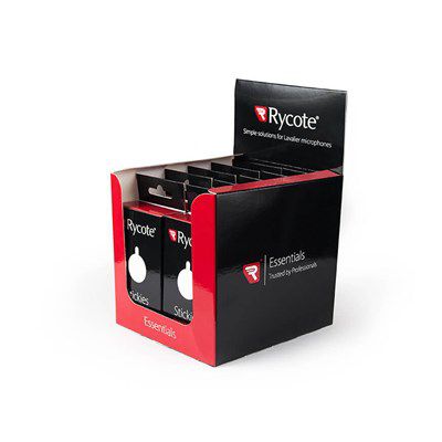 Rycote Stickies Adv, 23mm Round Carton