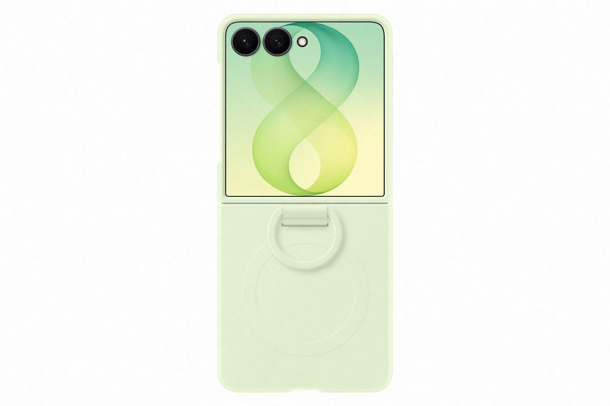 Samsung Flip 8 Silic Ring Magnet Mint