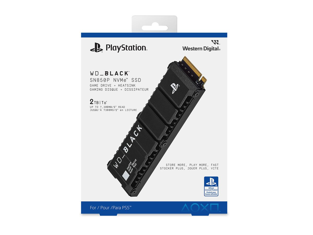 WD Black SN850P NVMe SSD for PS5 2TB