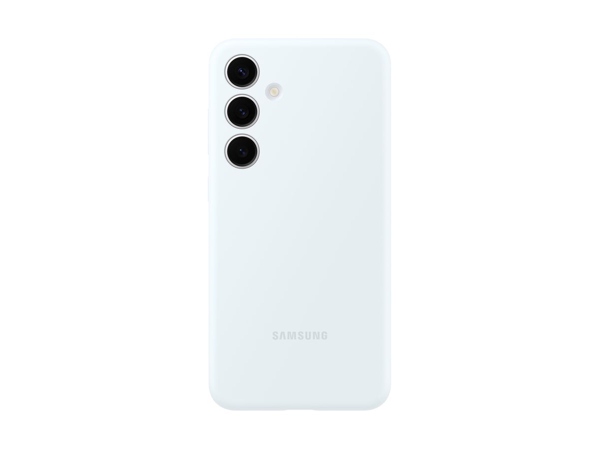 Samsung S24+ Silicone Case White