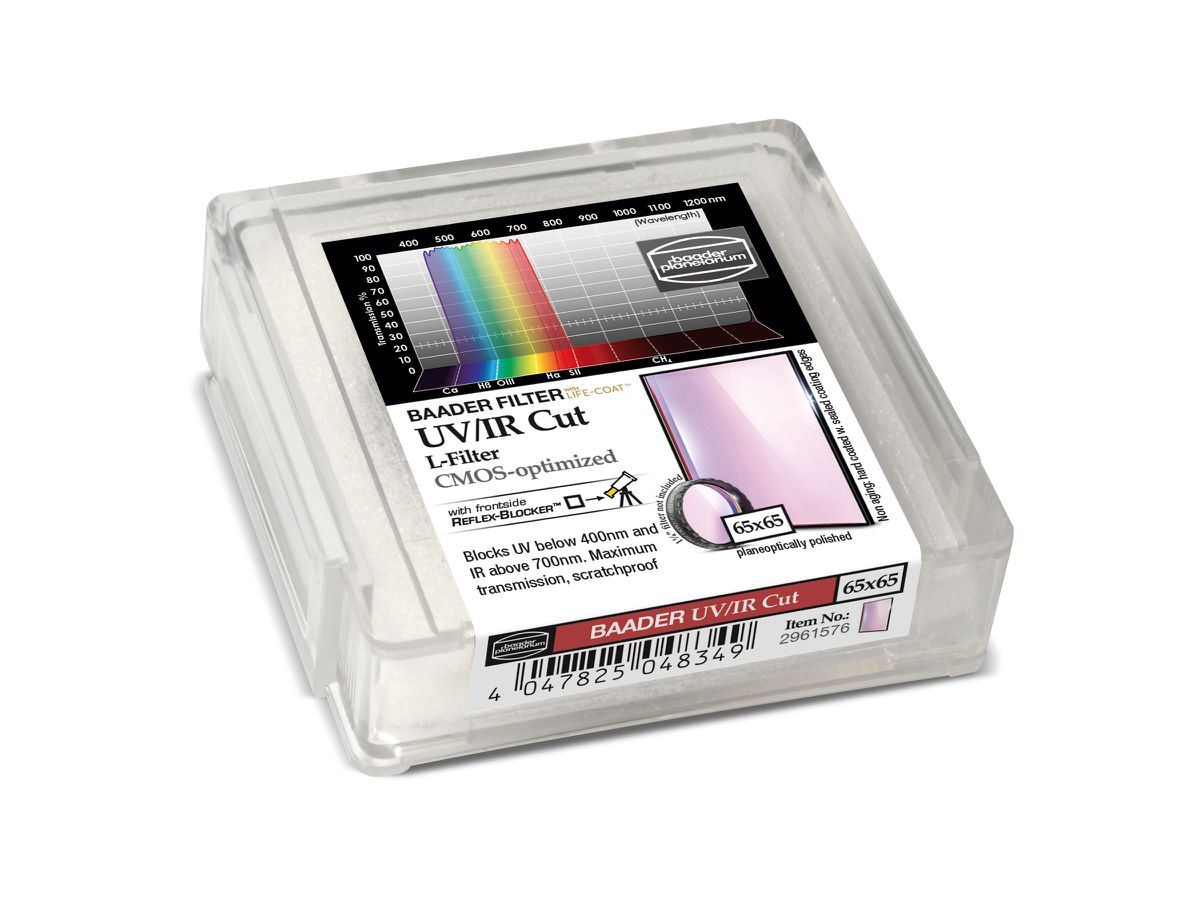 Baader UV/IR Cut / L-Filter 65x65mm