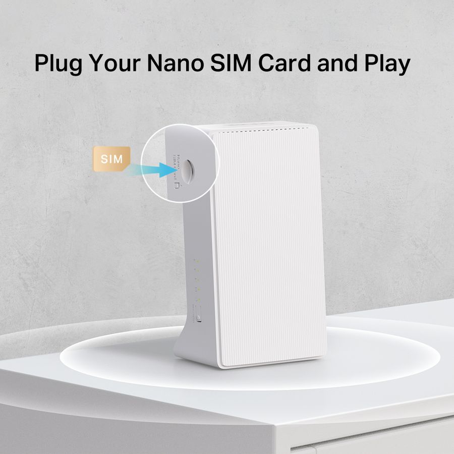 Mercusys AC1200 Wi-Fi 4G+ LTE Router