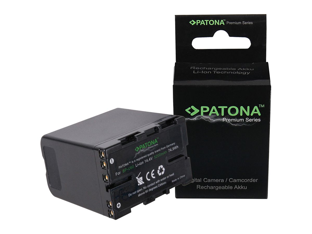 Patona Premium Batterie Sony BP-U60