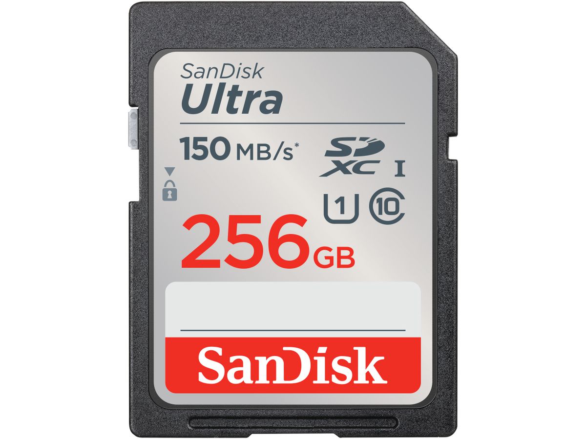 SanDisk Ultra 150MB/s SDXC 256GB