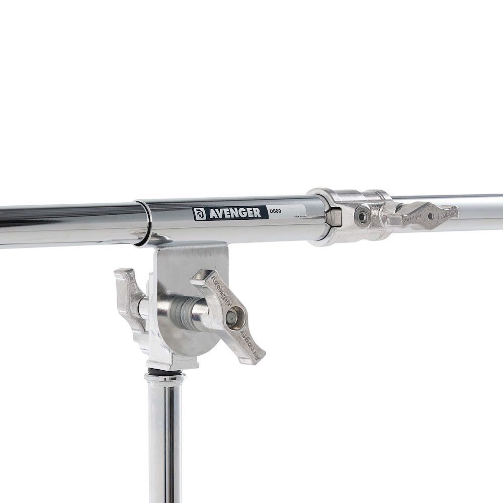 Avenger Mini Boom Arm Steel Silver