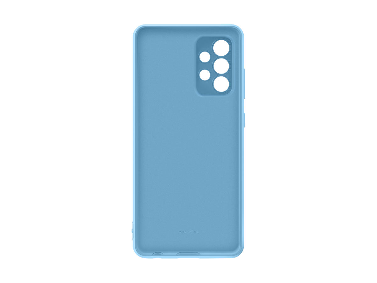Samsung Silicone Cover A52 blue