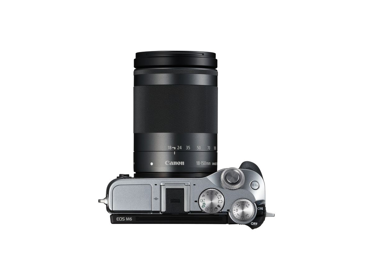Canon EOS M6  Silver + EF-M 18-150mm