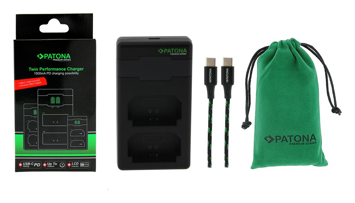 PATONA Premium chargeur double NP-FZ100